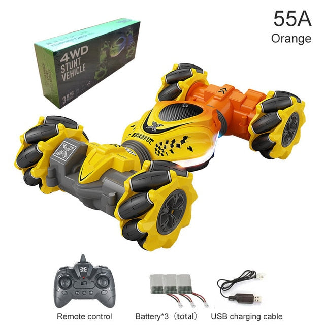 4WD RC Dublör Araba 2.4G Radyo Uzaktan Kumanda