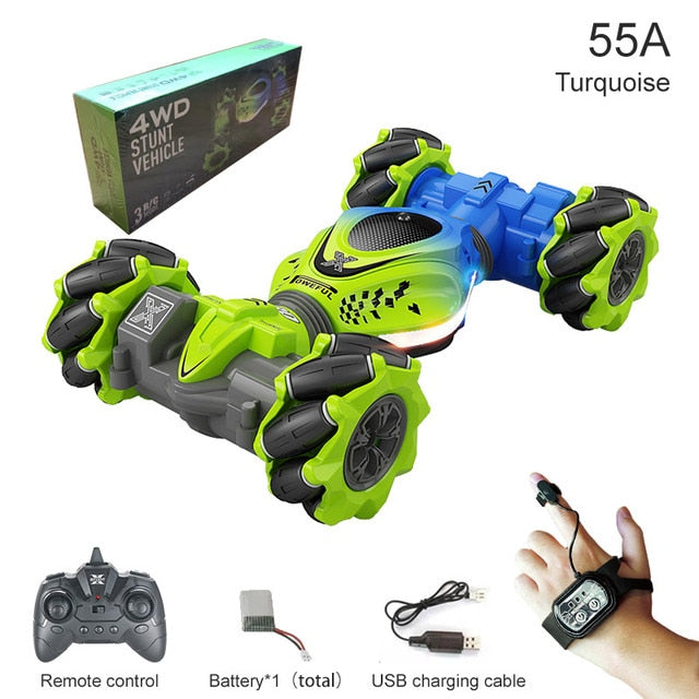 4WD RC Dublör Araba 2.4G Radyo Uzaktan Kumanda