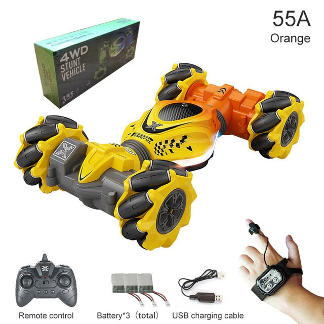 4WD RC Dublör Araba 2.4G Radyo Uzaktan Kumanda