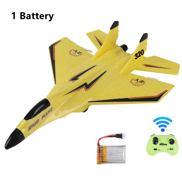 2.4G Planör RC Drone MIG 320 Sabit Kanatlı Uçak El Fırlatma Köpük Dron Elektrikli Uzaktan Kumanda Açık RC Uçak Oyuncaklar Boys için
