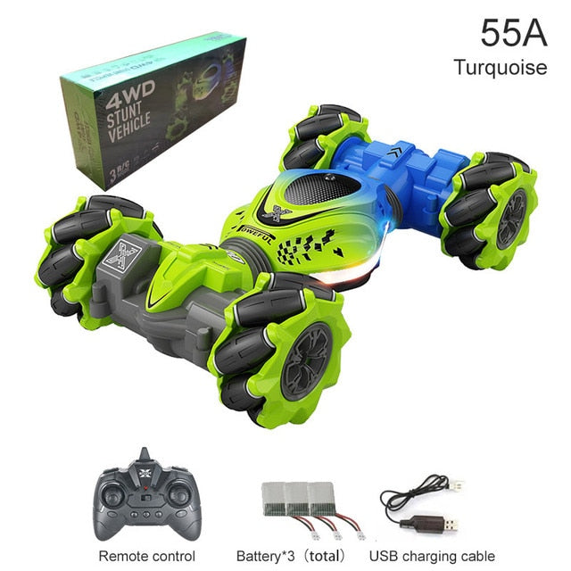 4WD RC Dublör Araba 2.4G Radyo Uzaktan Kumanda