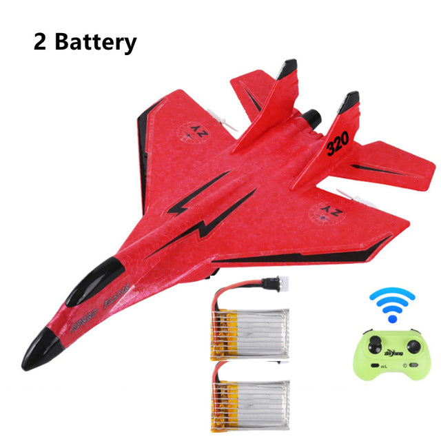 2.4G Planör RC Drone MIG 320 Sabit Kanatlı Uçak El Fırlatma Köpük Dron Elektrikli Uzaktan Kumanda Açık RC Uçak Oyuncaklar Boys için
