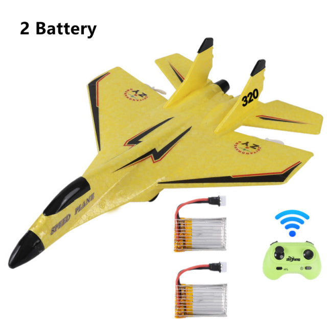 2.4G Planör RC Drone MIG 320 Sabit Kanatlı Uçak El Fırlatma Köpük Dron Elektrikli Uzaktan Kumanda Açık RC Uçak Oyuncaklar Boys için