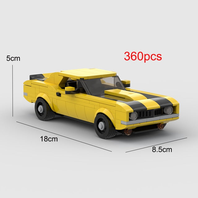 Nostaljik Camaro Z28 Yarış Sporları Tuğla Araba