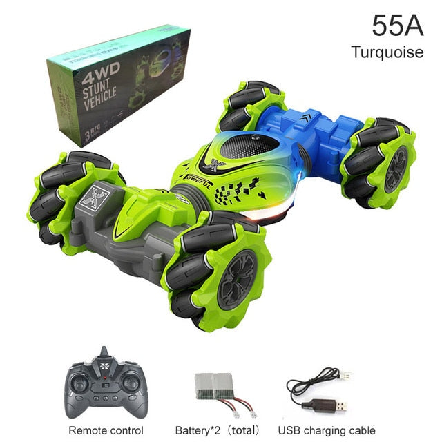 4WD RC Dublör Araba 2.4G Radyo Uzaktan Kumanda