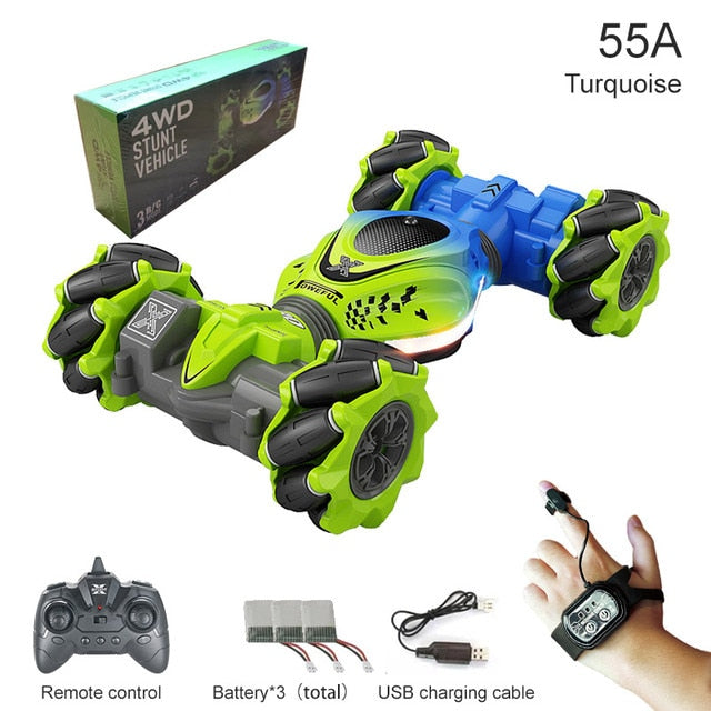 4WD RC Dublör Araba 2.4G Radyo Uzaktan Kumanda