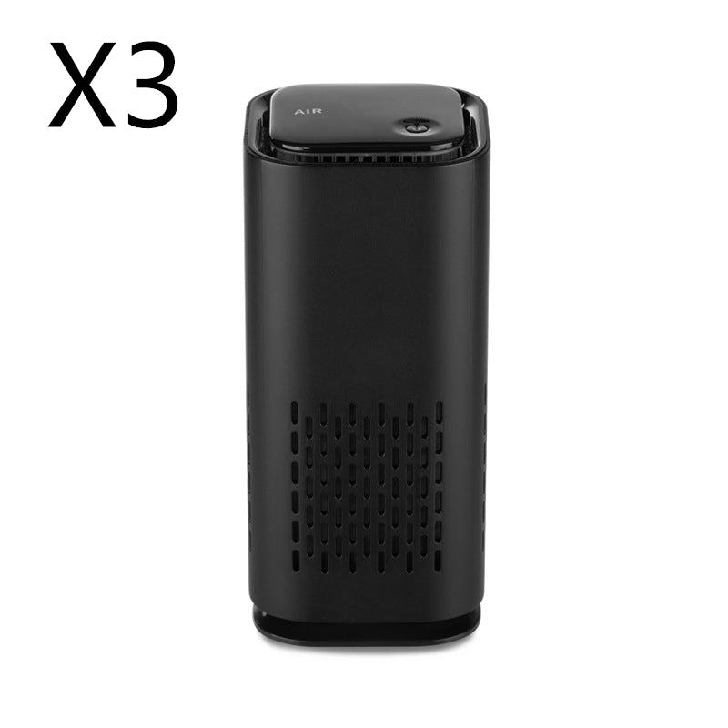 spring new arrival mini portable car air purifiers with usb cable charging Home office HEPA Filter Car Air Purifier