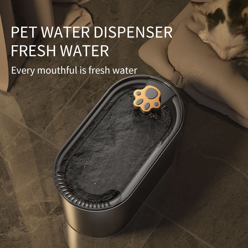 3L Kedi Su Çeşmesi Filtresi Köpekler Kediler Için Otomatik İçki Pet Su Sebili LED Işık Ile Ultra Sessiz Su Sebili Evcil Hayvan Ürünleri