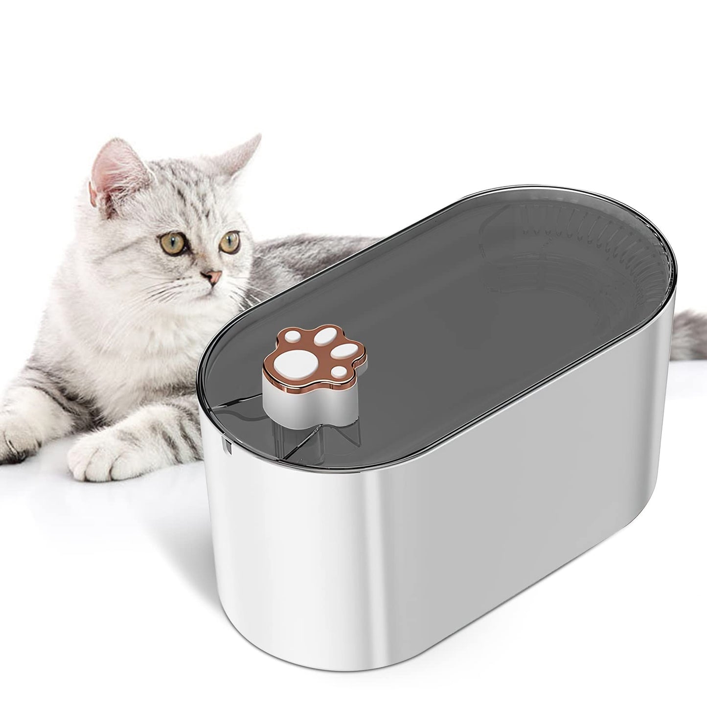 3L Kedi Su Çeşmesi Filtresi Köpekler Kediler Için Otomatik İçki Pet Su Sebili LED Işık Ile Ultra Sessiz Su Sebili Evcil Hayvan Ürünleri