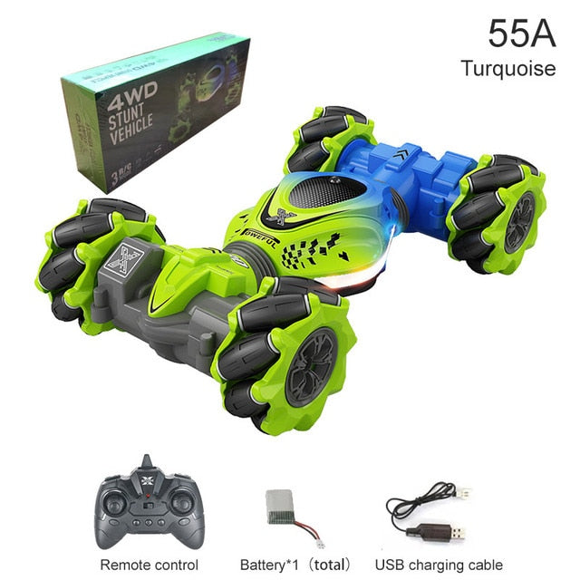 4WD RC Dublör Araba 2.4G Radyo Uzaktan Kumanda