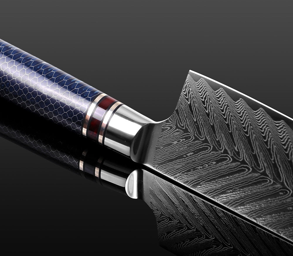 Şef Bıçağı Damascus Steel VG 10 - izzeboutique (Özel İlan)