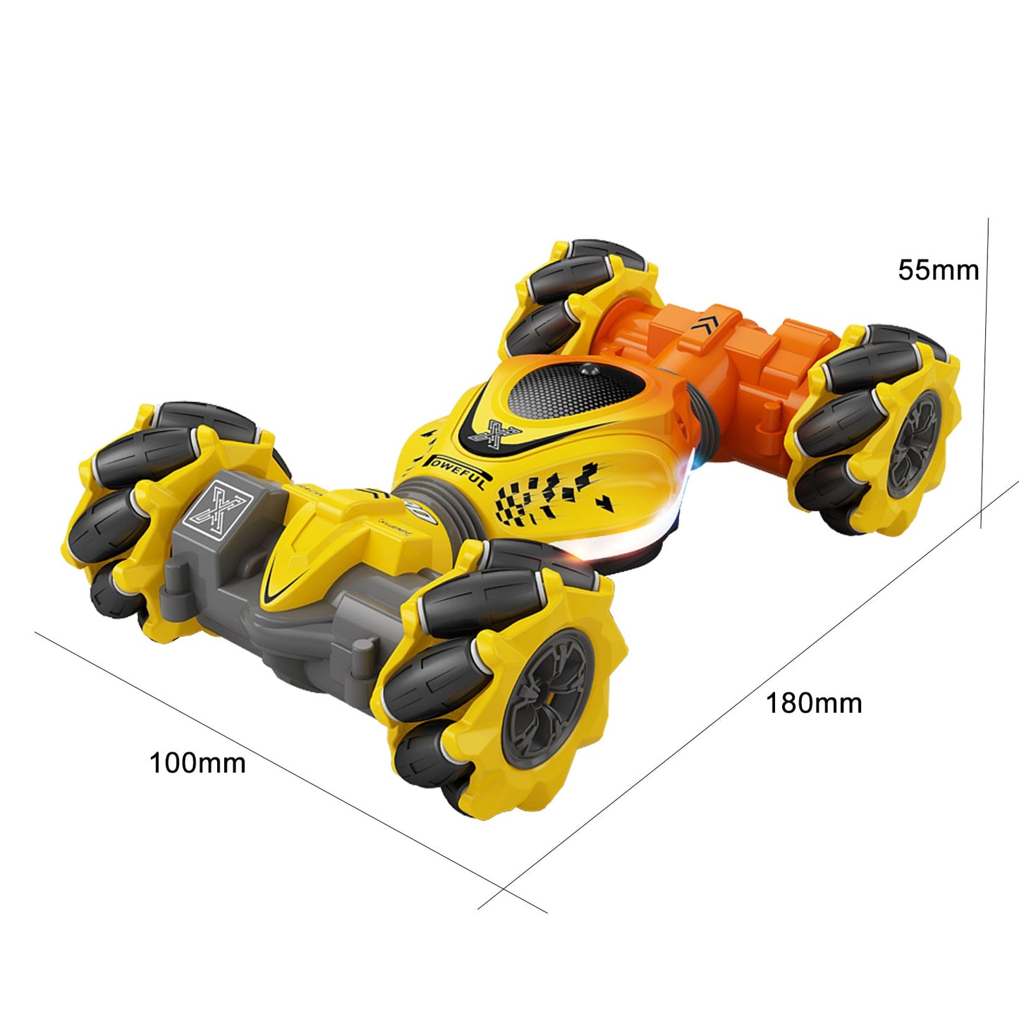 4WD RC Dublör Araba 2.4G Radyo Uzaktan Kumanda