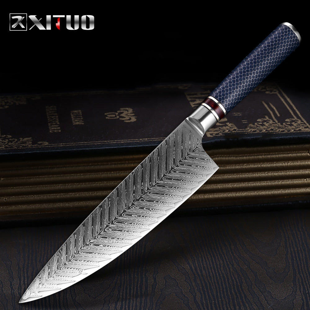 Şef Bıçağı Damascus Steel VG 10 - izzeboutique (Özel İlan)