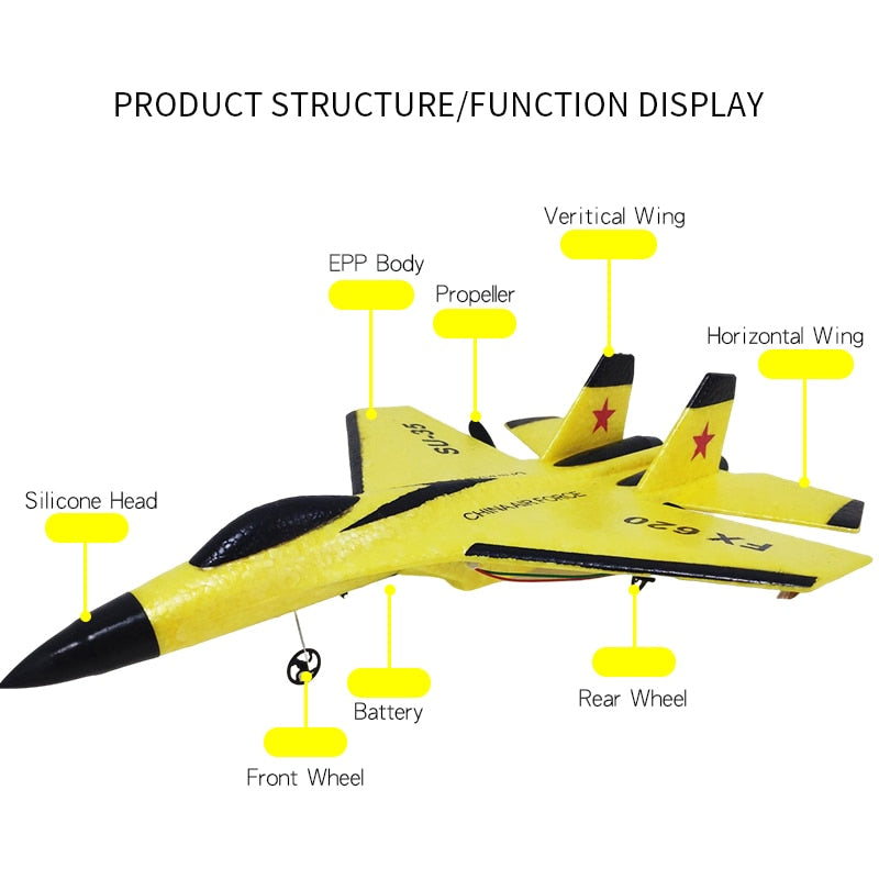 RC Köpük Uçak SU-35 Uçak