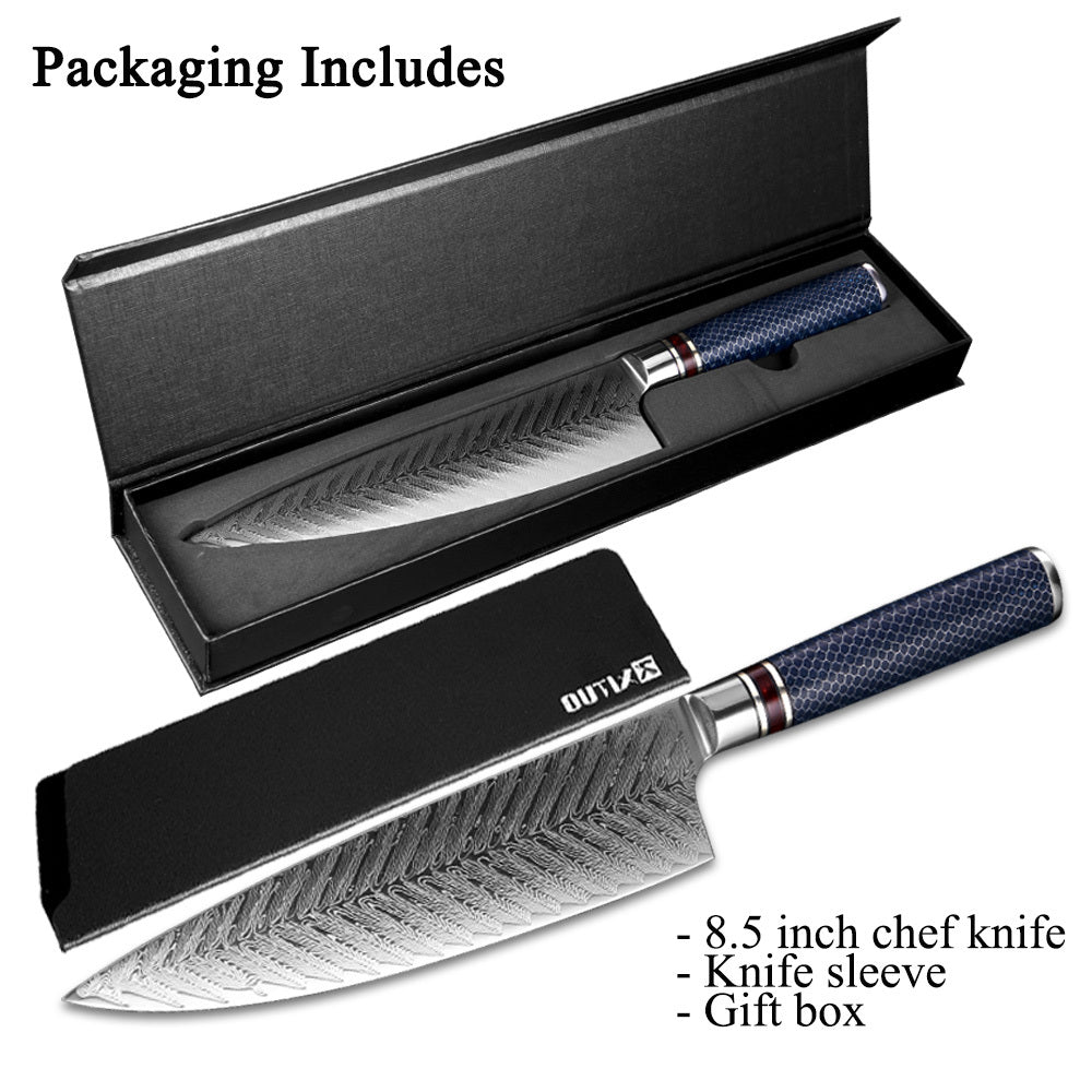 Şef Bıçağı Damascus Steel VG 10 - izzeboutique (Özel İlan)
