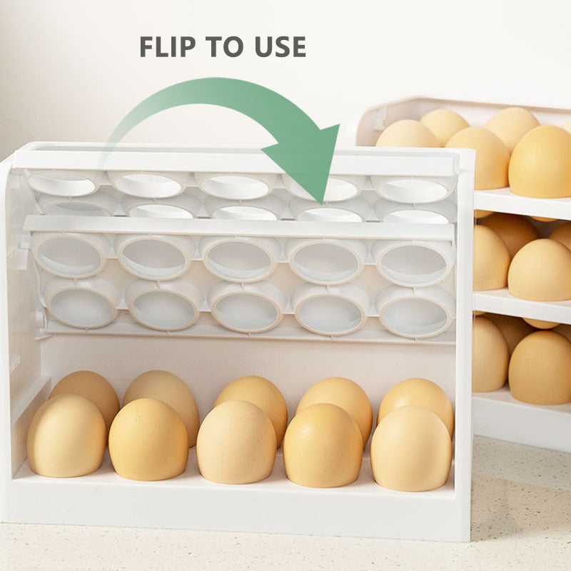 3 LayeStorage Flip-Tipi Yumurta