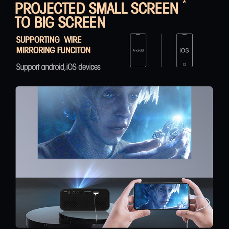 Mini Ev Sineması Video Projektörleri