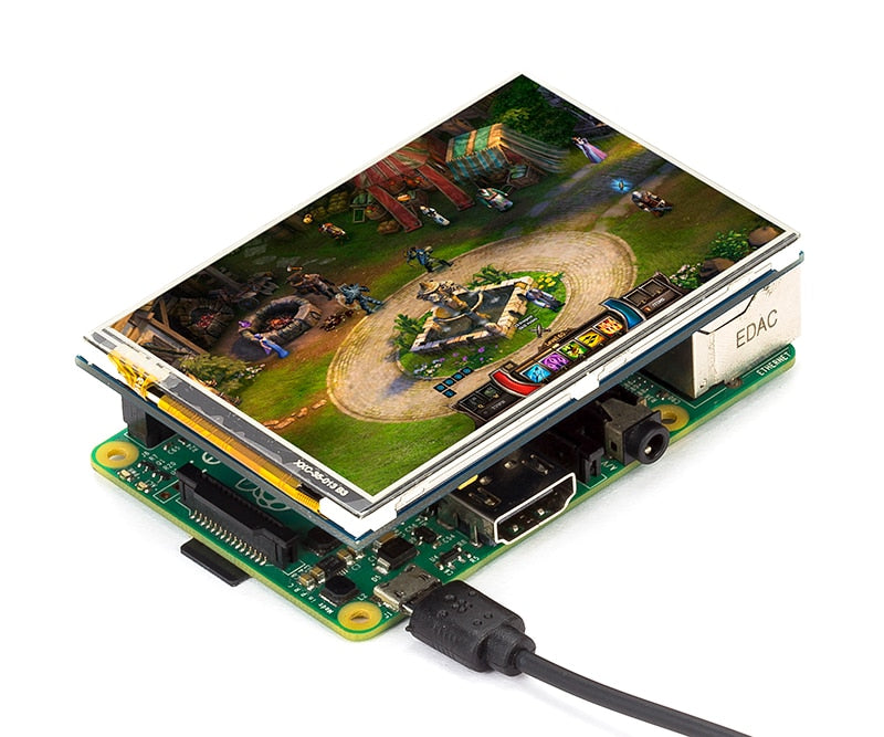 Raspberry Pi 3 Dokunmatik Ekran için 3,5 inç Ekran