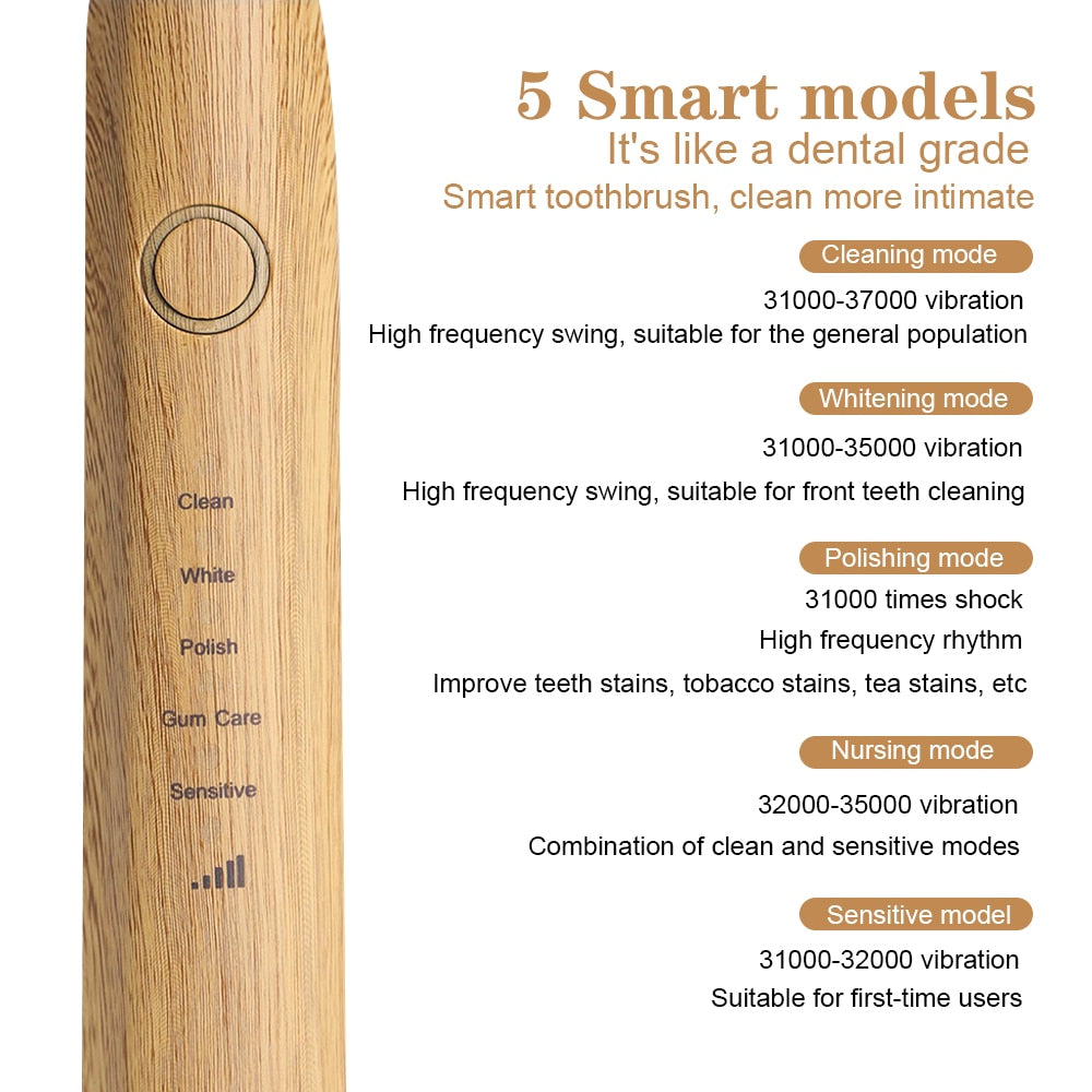 Bambu Elektrikli Diş Fırçaları
