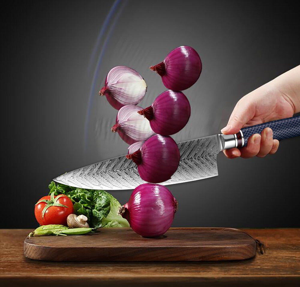 Şef Bıçağı Damascus Steel VG 10 - izzeboutique (Özel İlan) 